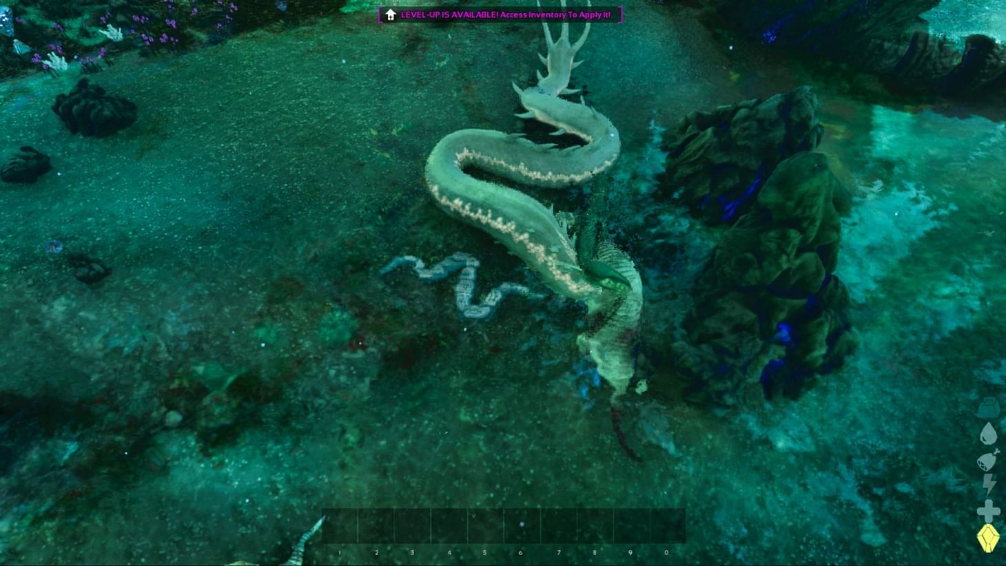 How to tame a Basilisk in ARK Survival Ascended Aberration