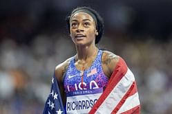 Sha'Carri Richardson flaunts a customized Whoop band as she gears up for track return at Zurich Dimond League