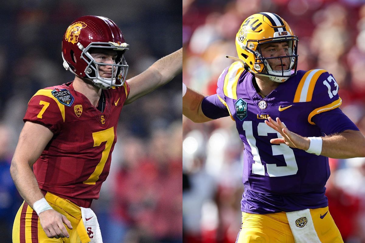 USC Trojans vs. LSU Tigers starting QBs today College football Week 1