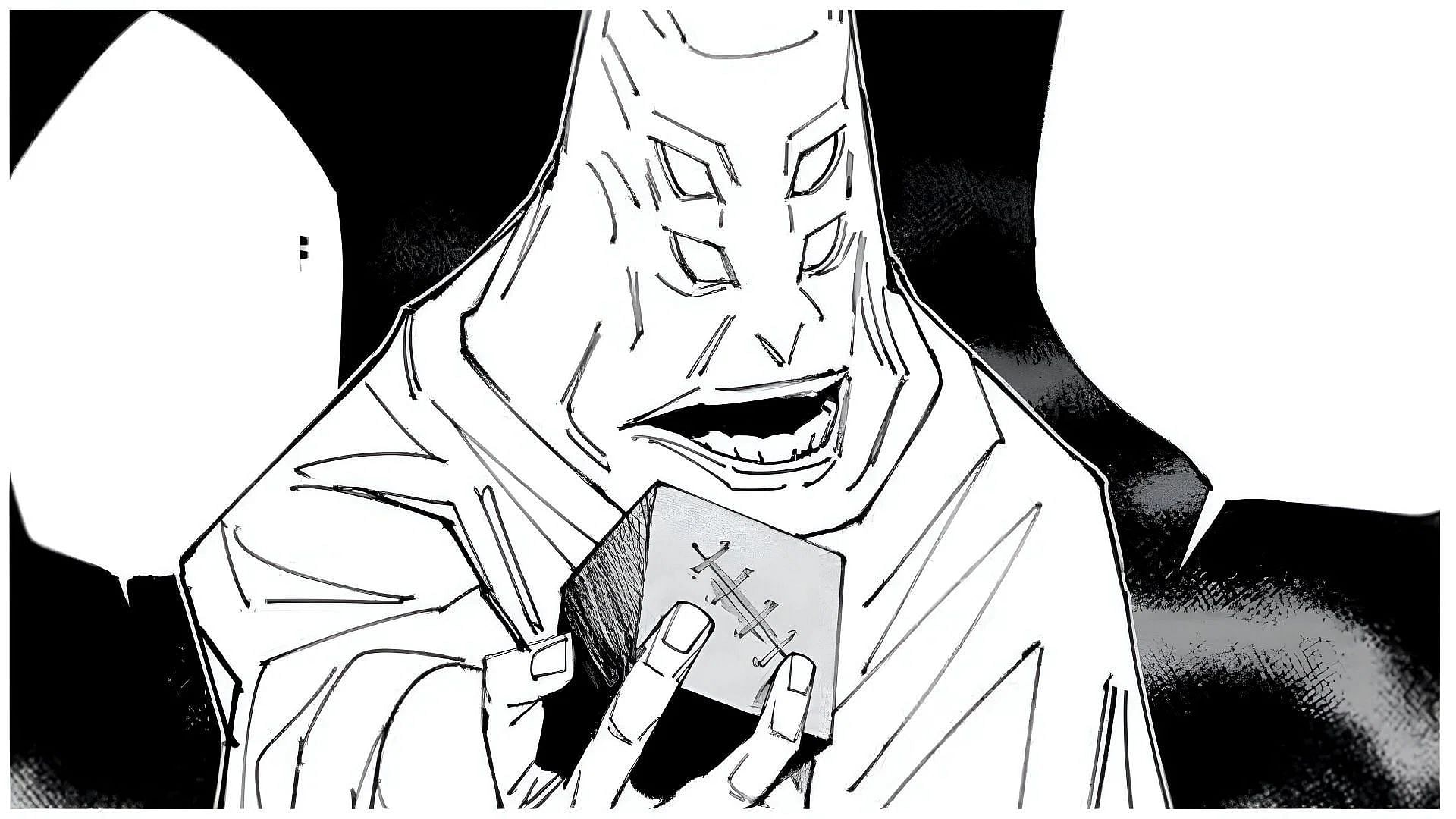 Master Tengen as seen in the manga (image via Gege Akutami, Shueisha)