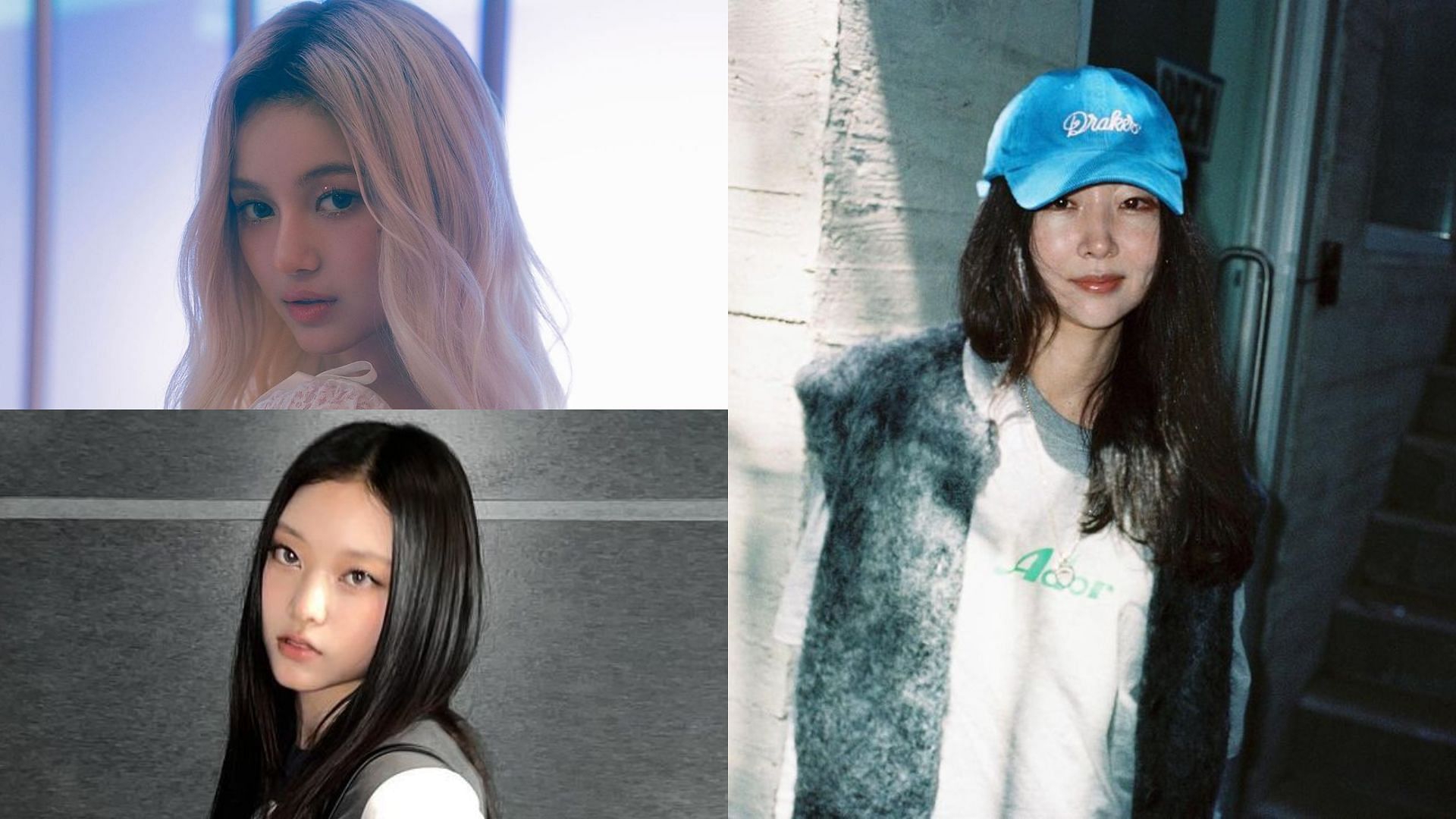 NewJeans&rsquo; Haerin and Danielle send out supportive messages to Min Hee-jin amid ongoing HYBE feud (Images Via Instagram/@newjeans_official, @min.hee.jin) 