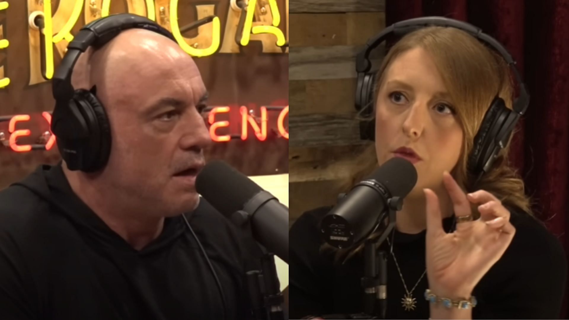 Dr. Casey Means tells Joe Rogan about diseases linked to cellular biology. [Image Courtesy: @PowerfulJRE/YouTube] 