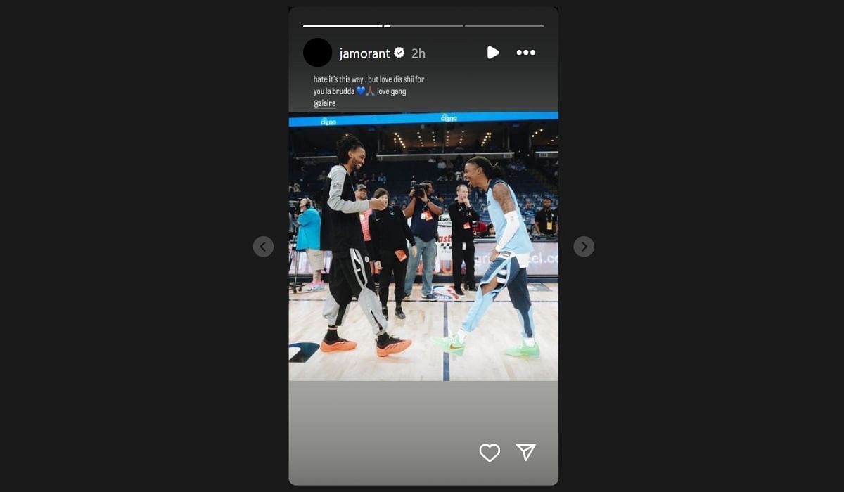 (Credit: Ja Morant/Instagram)