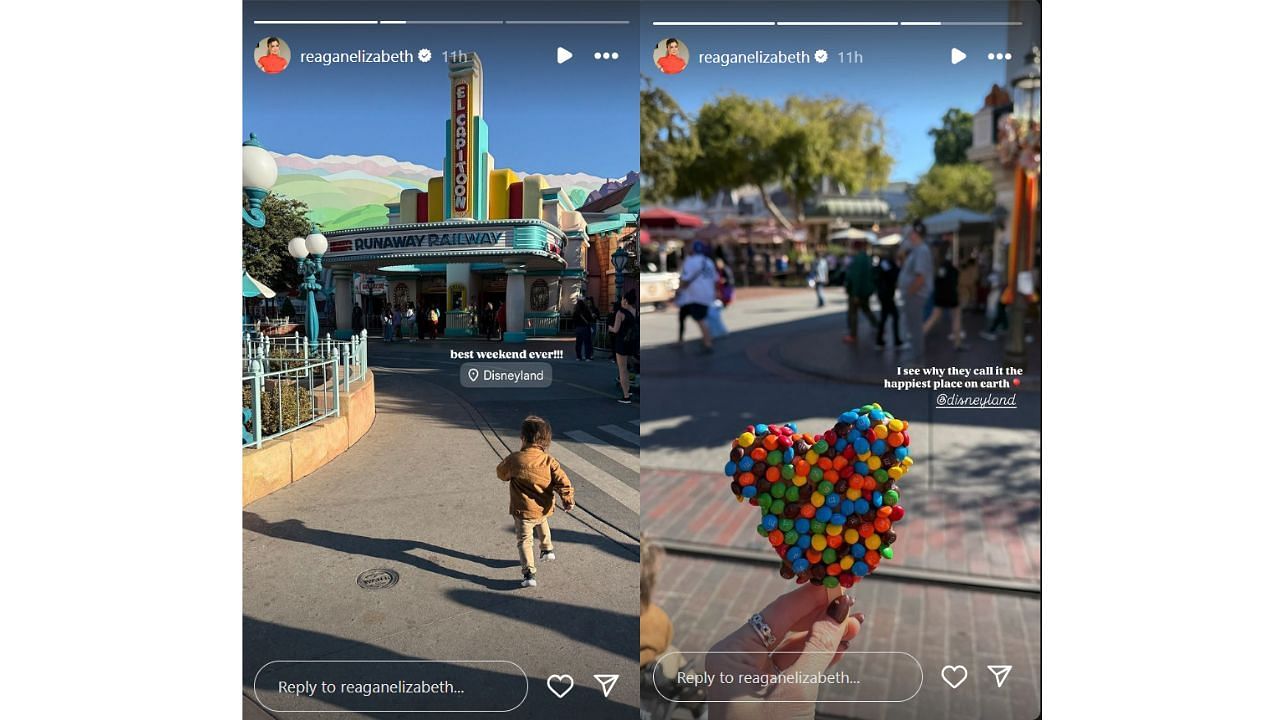 Reagan&#039;s Instagram story