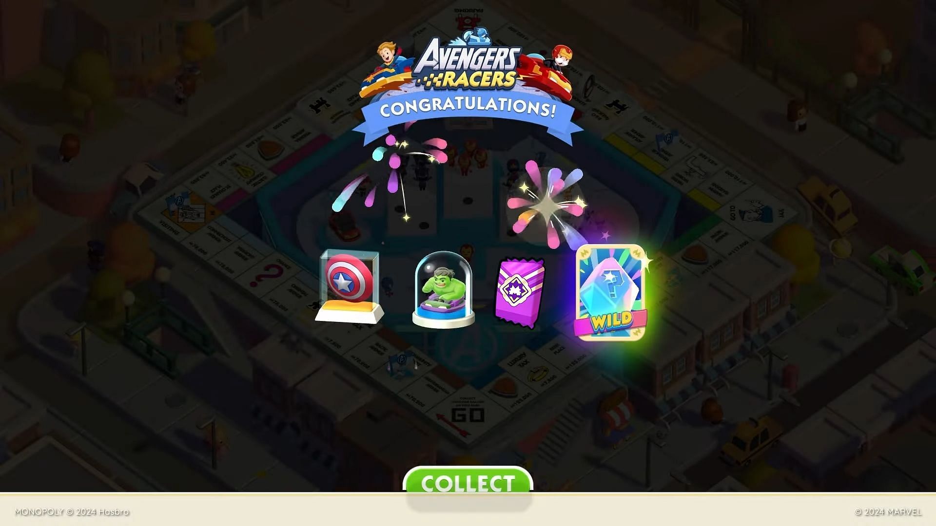 First-place rewards for the event (Image via Scopely)