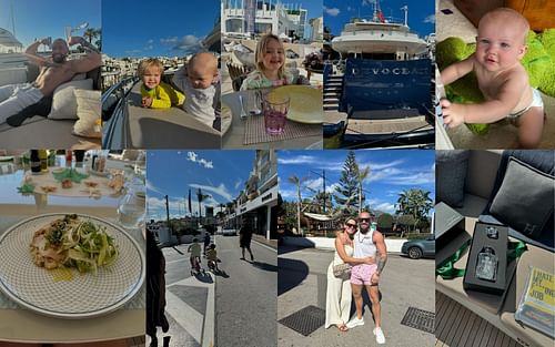 Conor McGregor shares pictures of quality time with family in Spain. [Images courtesy: @thenotoriousmma on Instagram]