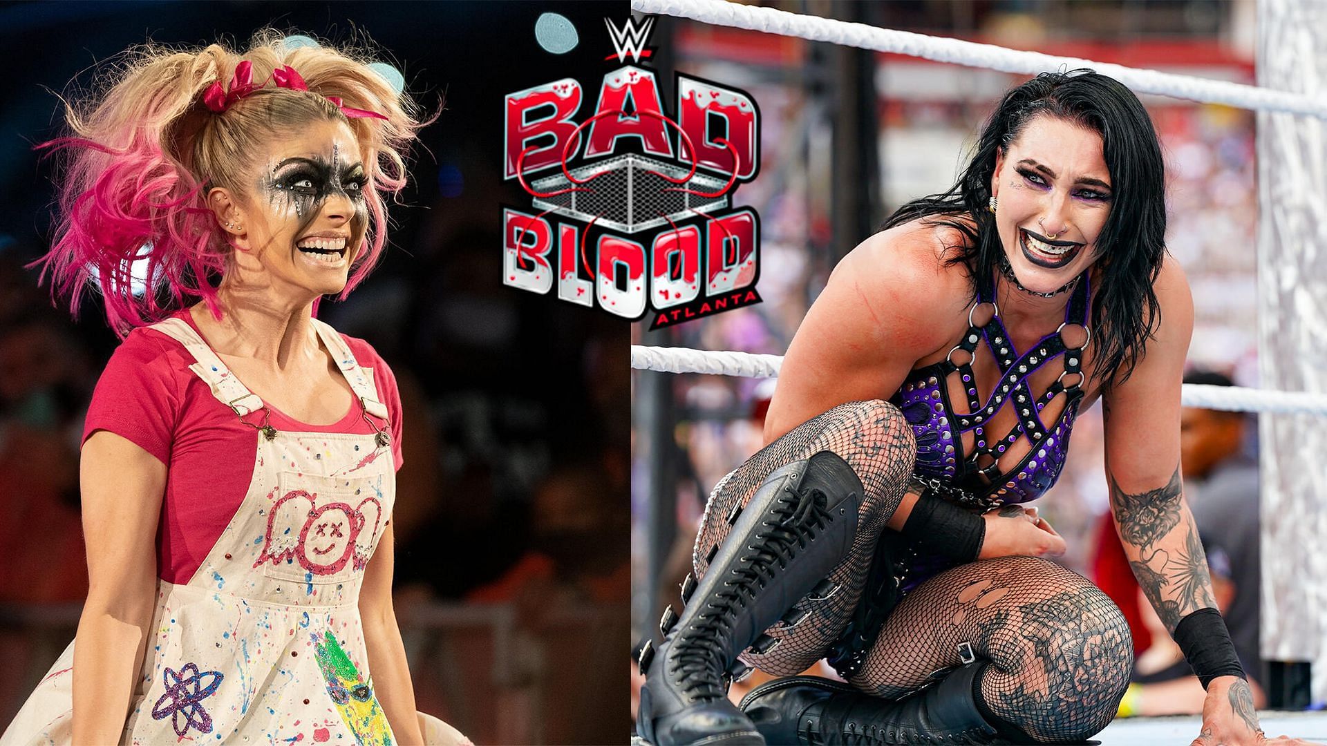 Rhea Ripley and Alexa Bliss! (Pic Credit: WWE.Com) 