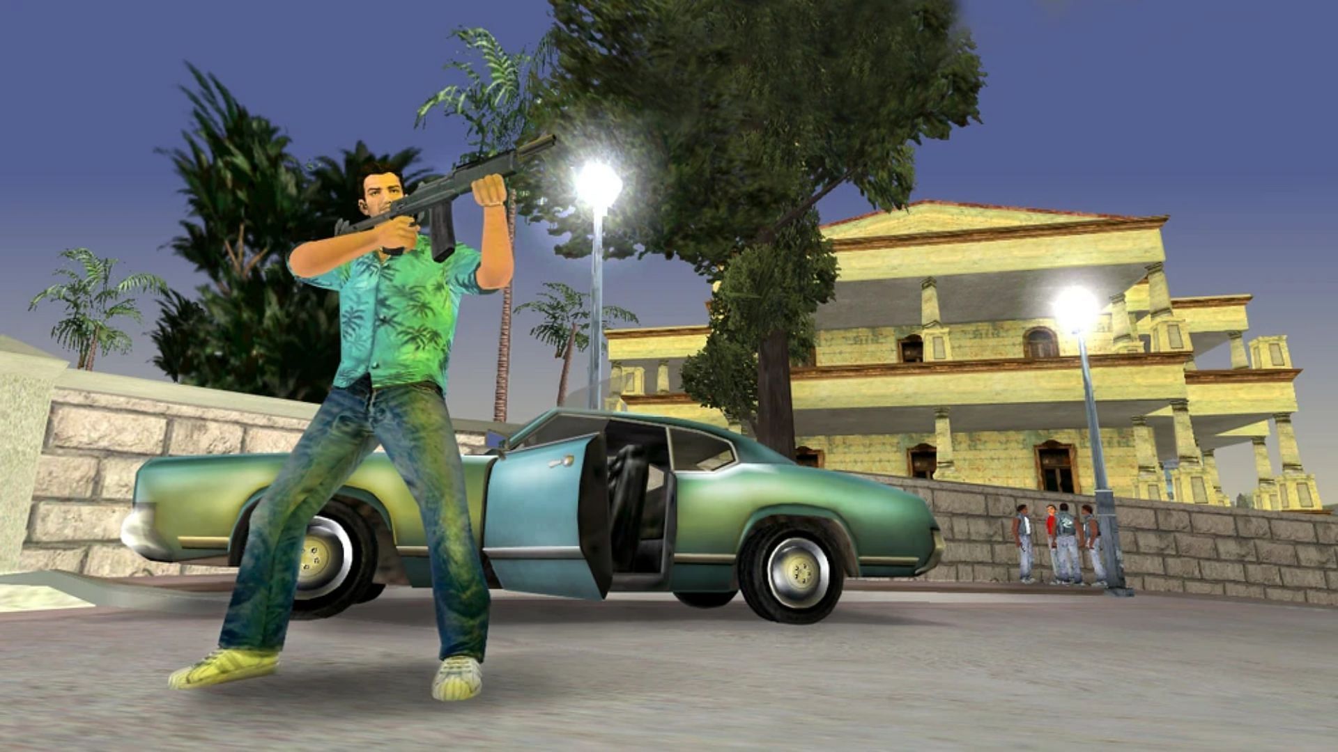 GTA Vice City parents guide readers should consider violence in a game named after stealing vehicles. (Image via Rockstar Games)