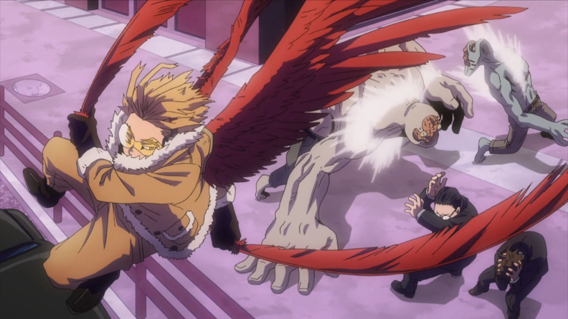 How did Hawks lose his Quirk in My Hero Academia? Explained (Image via BONES)