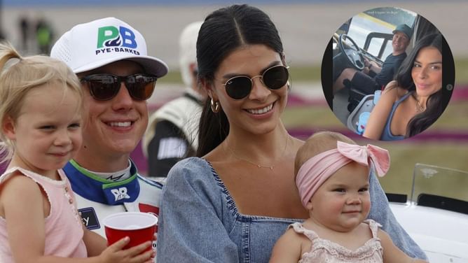 IN PHOTOS: John Hunter Nemechek's wife Taylor shares glimpse of their 'road tripping' journey as the couple heads to Talladega