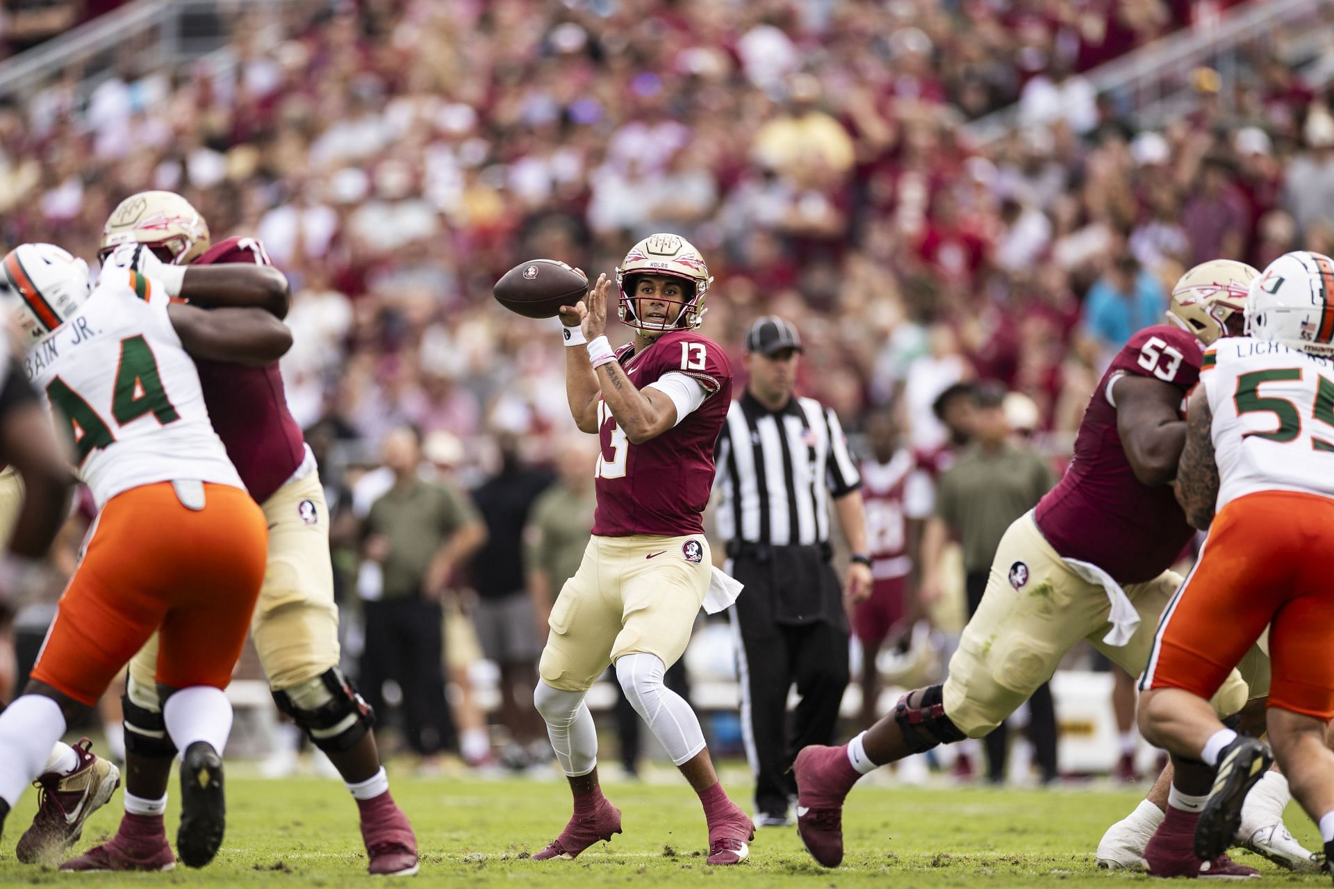 Florida state Miami FL vs Florida State projected starting lineup and