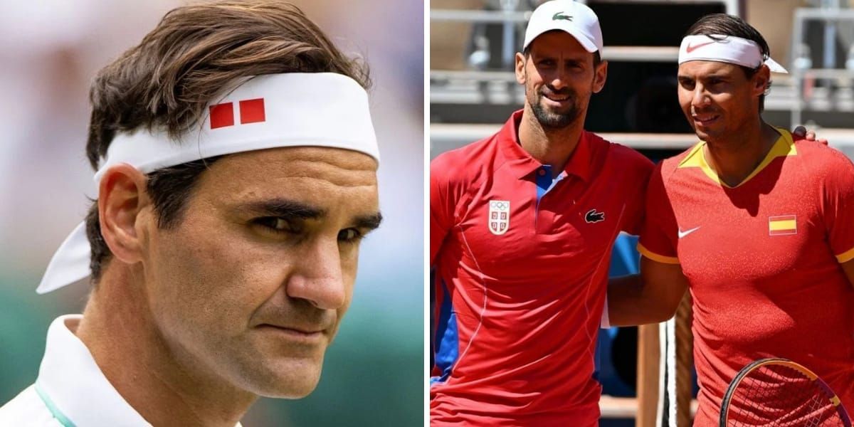 Rafael Nadal and Novak Djokovic