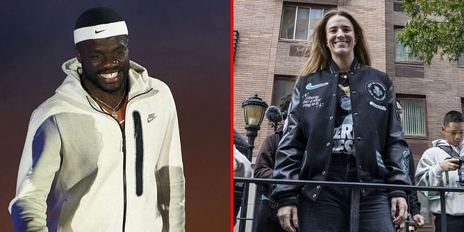 Frances Tiafoe impressed by Sabrina Ionescu's custom Nike jacket for New York Liberty's WNBA championship parade: "Toughest jacket I've ever seen"