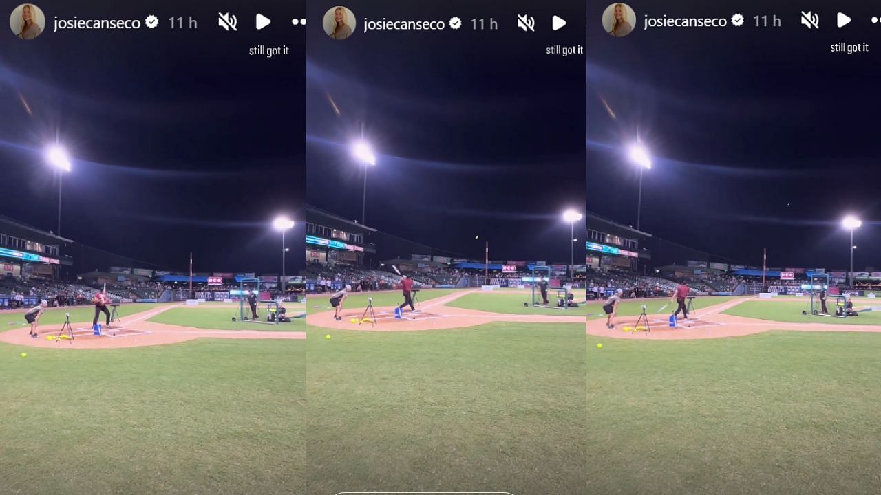 Screenshots of Josie Canseco&#039;s Story (Images from - Instagram.com/@josiecanseco IG Stories)