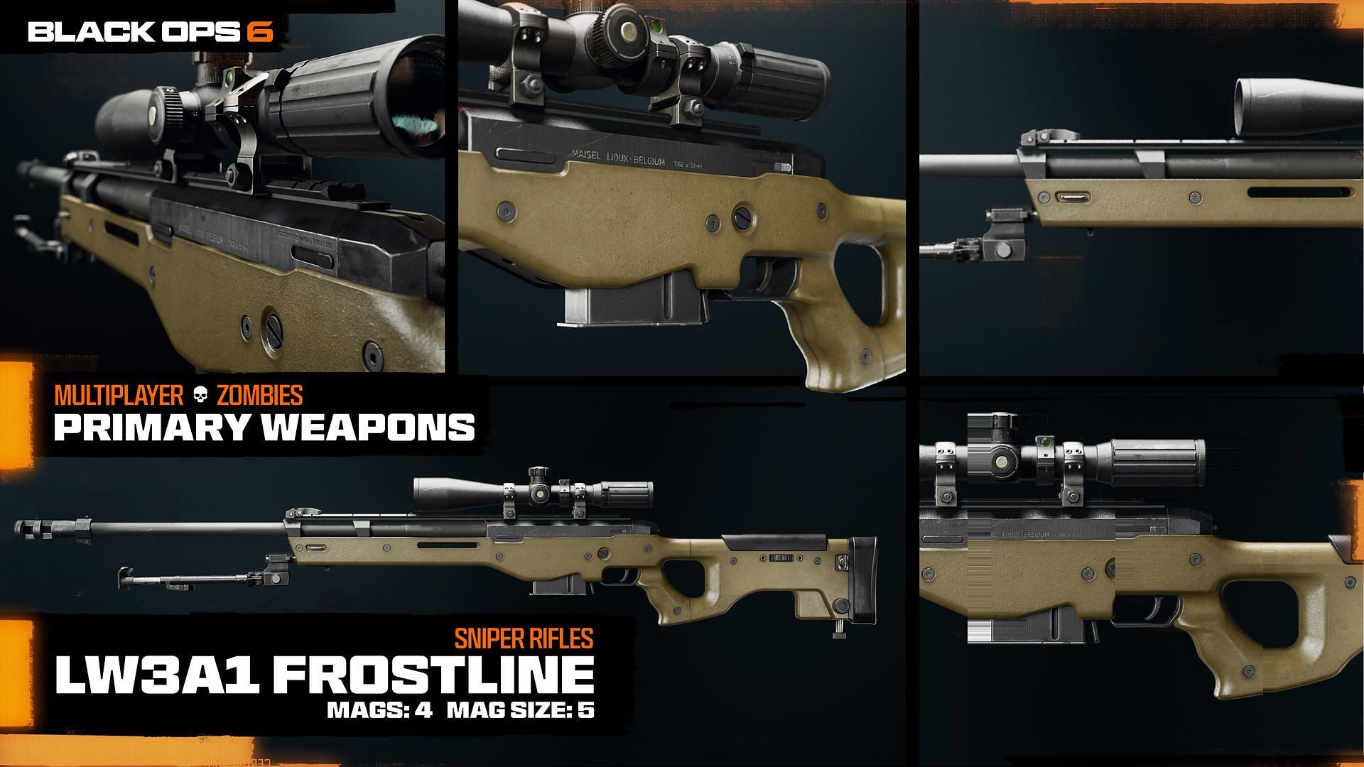 Sniper Rifles in Black Ops 6 (Image via Activision)