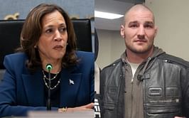 UFC star Sean Strickland reacts to Kamala Harris' viral Fox News interview with Bret Baier: "I actually felt bad for her"