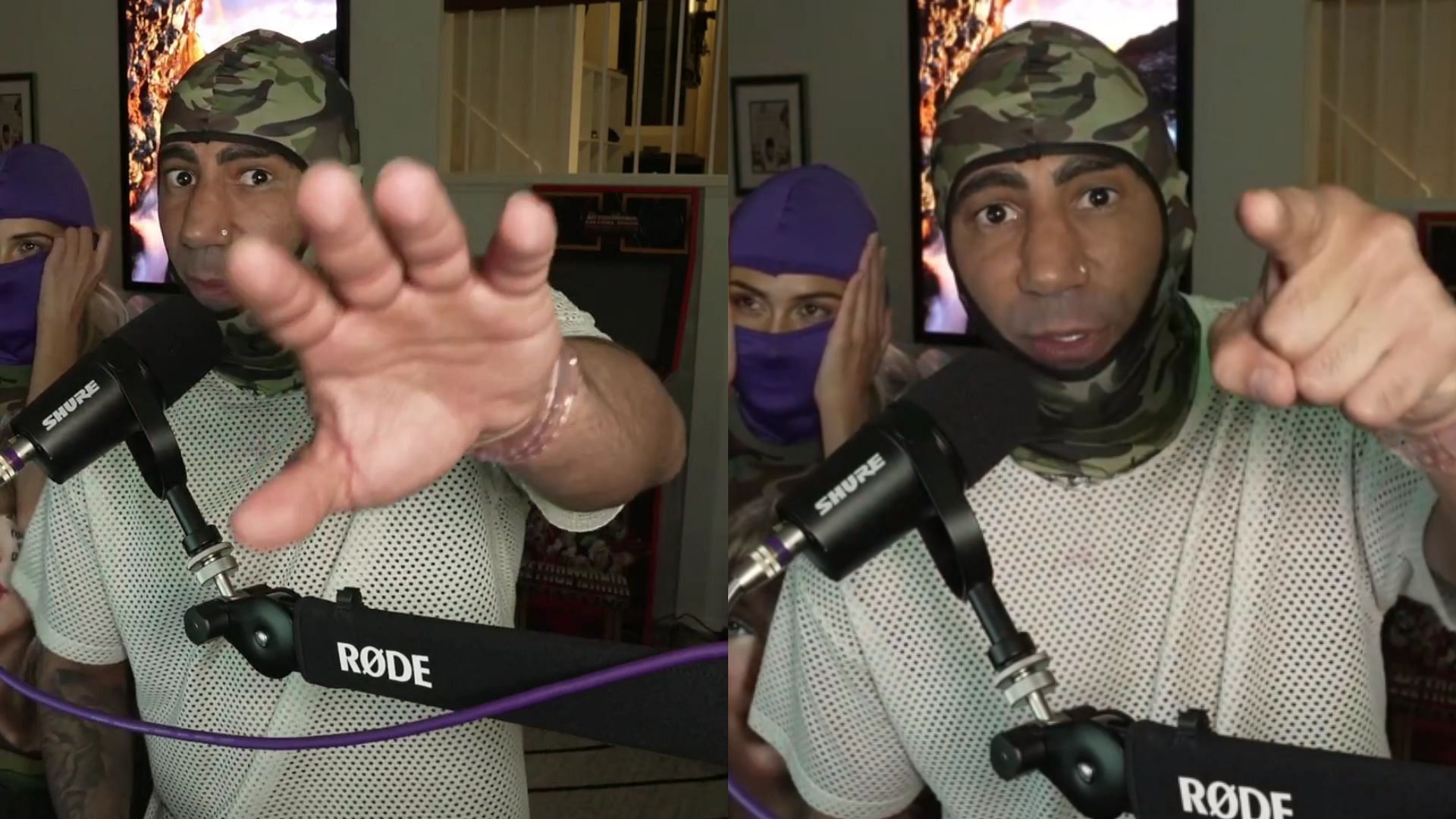 Fousey went on a heated rant about certain Twitch and Kick streamers (Image via fousey/Kick)