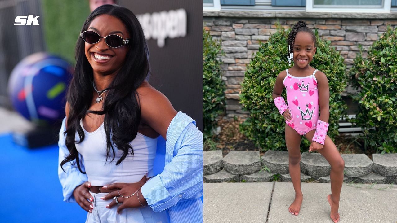 Simone Biles and Nova