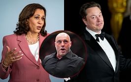 Elon Musk reacts to Kamala Harris' rumored appearance on Joe Rogan's podcast