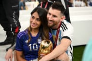 Antonela Roccuzzo and Lionel Messi