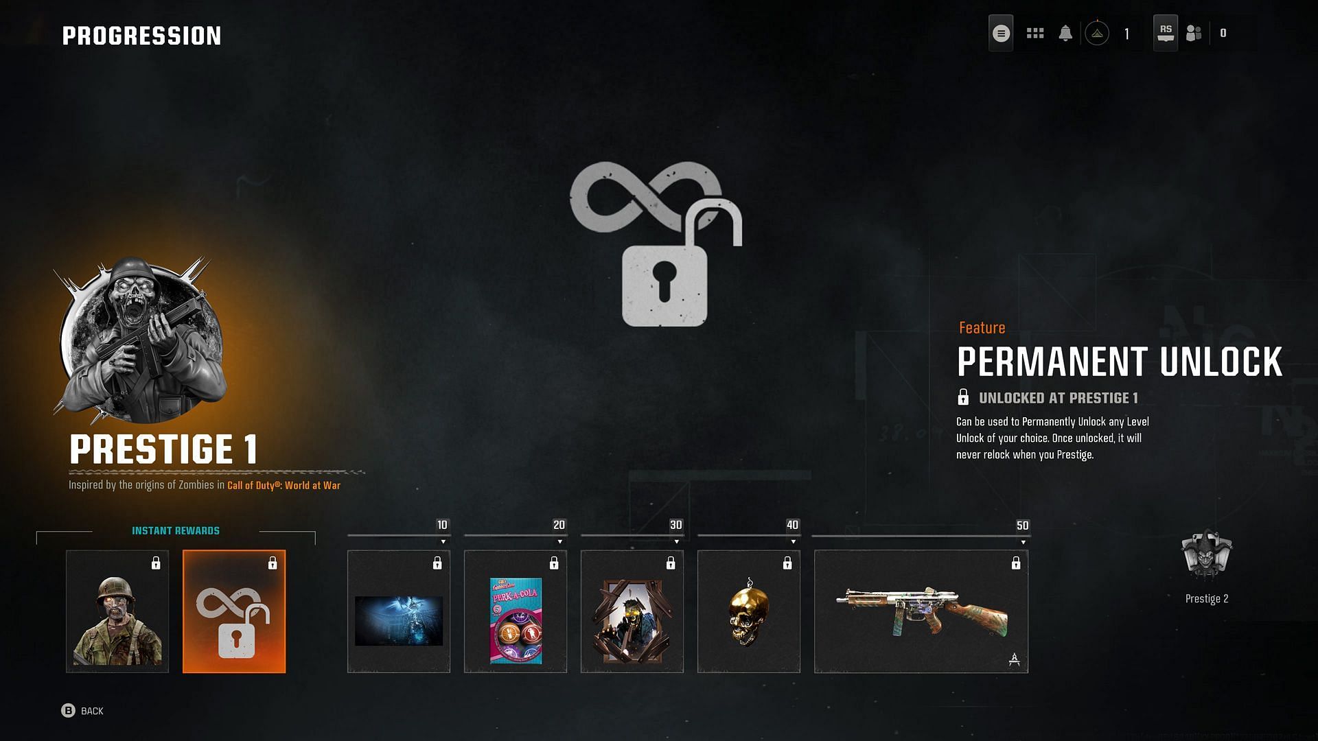 The Prestige system in Black Ops 6 explained (Image via Activision)