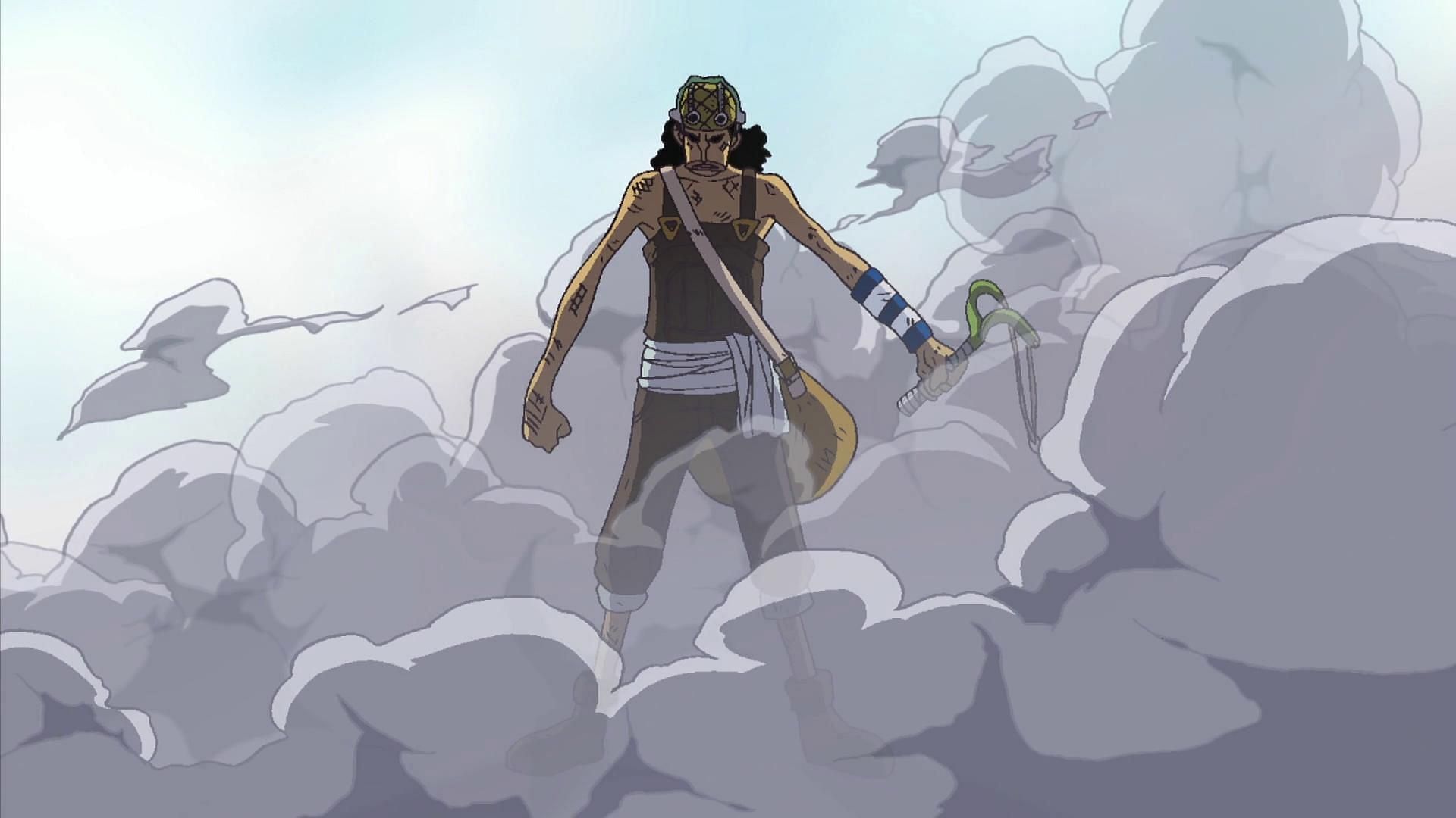 Usopp in one of his toughest moments in One Piece (Image via Toei Animation)