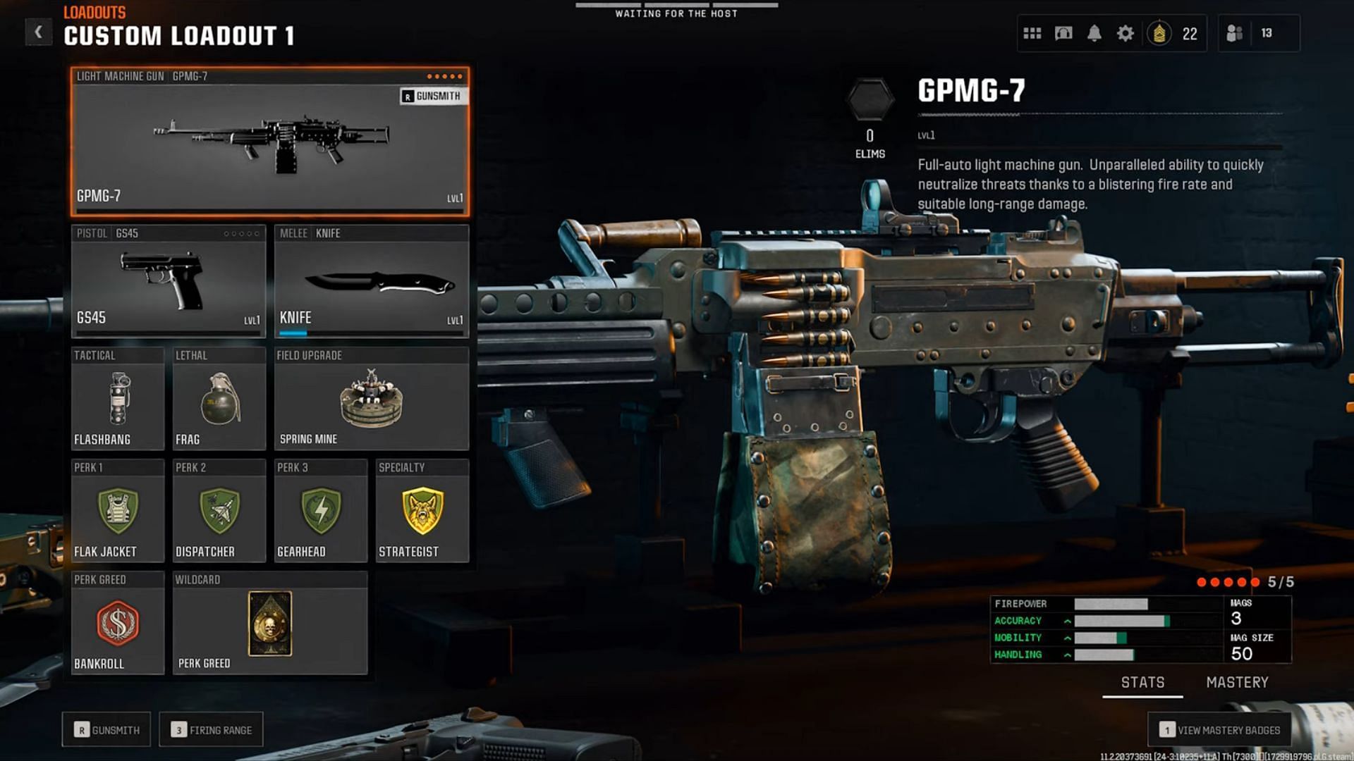 Best loadout for GPMG-7 in Black Ops 6 (Image via Activision)