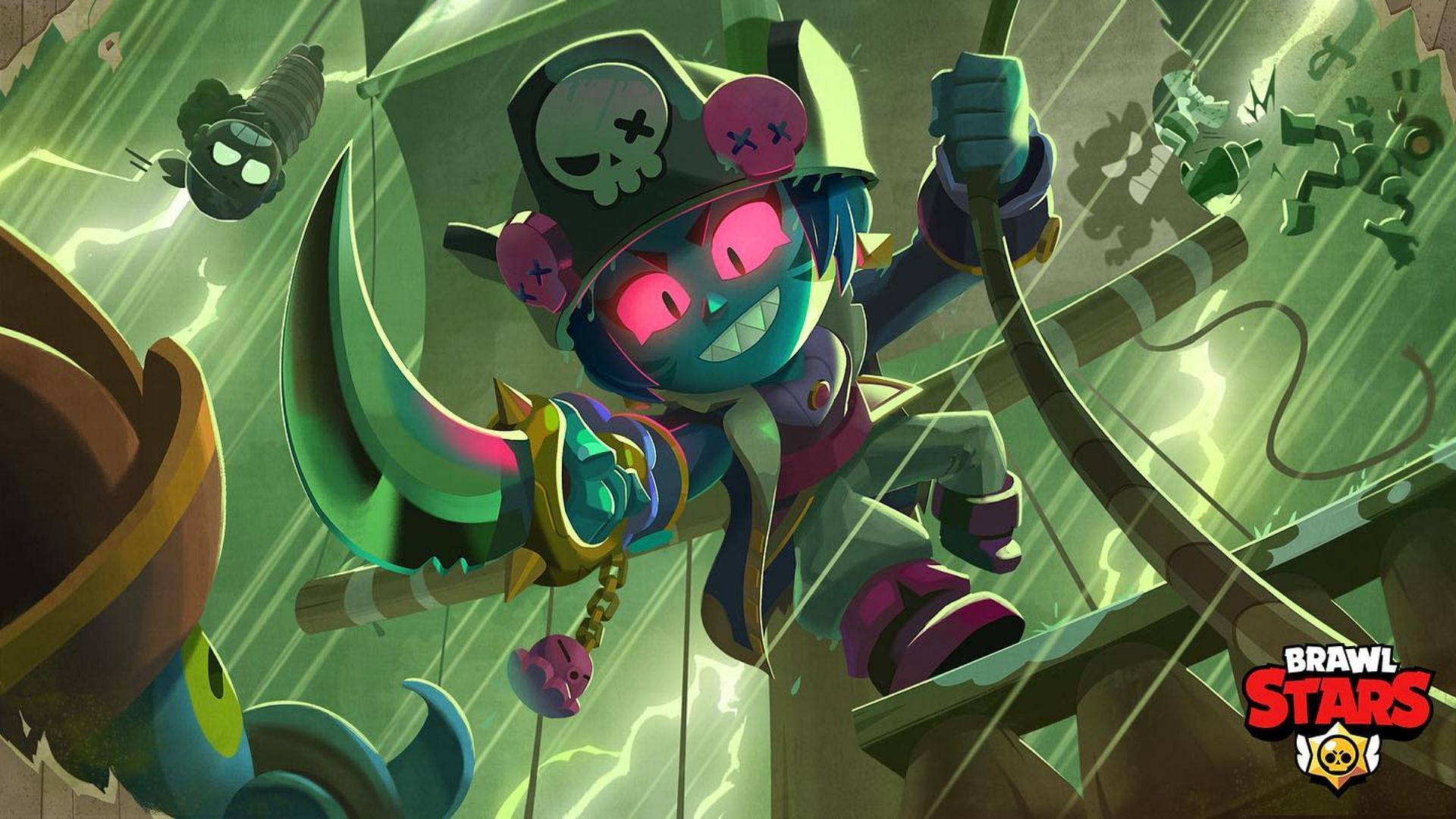 Bibi is the best tank to use with Edgar in Brawl Stars (Image via Supercell)