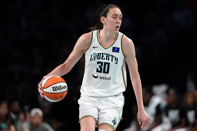 Breanna Stewart goes public with hilarious request during championship parade - "Who can hand a bottle of red wine to me"