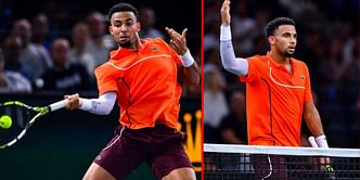 "You're so bad, unbelievable" - Heated scenes in Paris Masters as Arthur Fils lashes out at chair umpire after incorrect call against Alexander Zverev