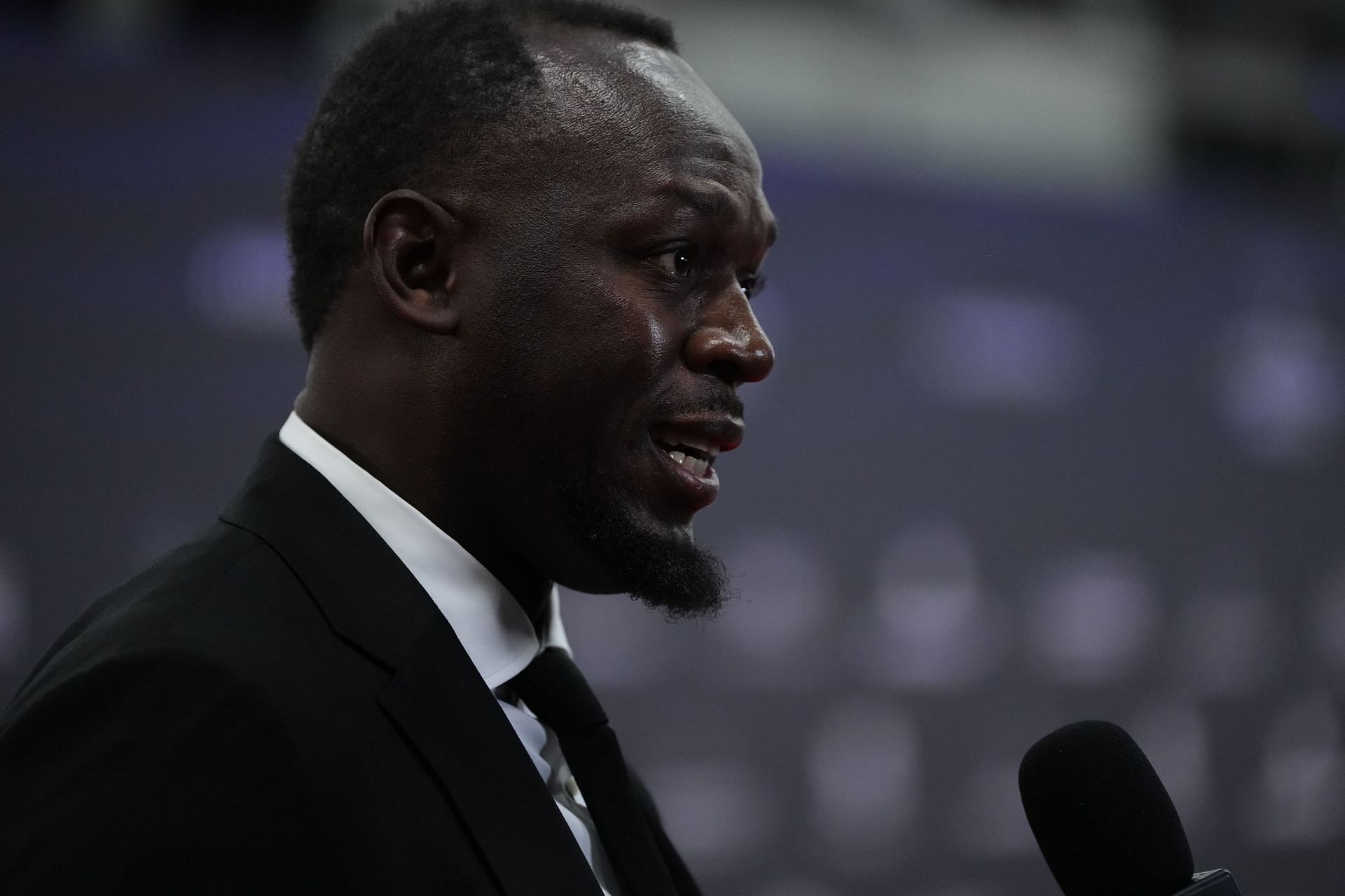 Usain Bolt at the 2024 Laureus World Sport Awards Madrid - Source: Getty