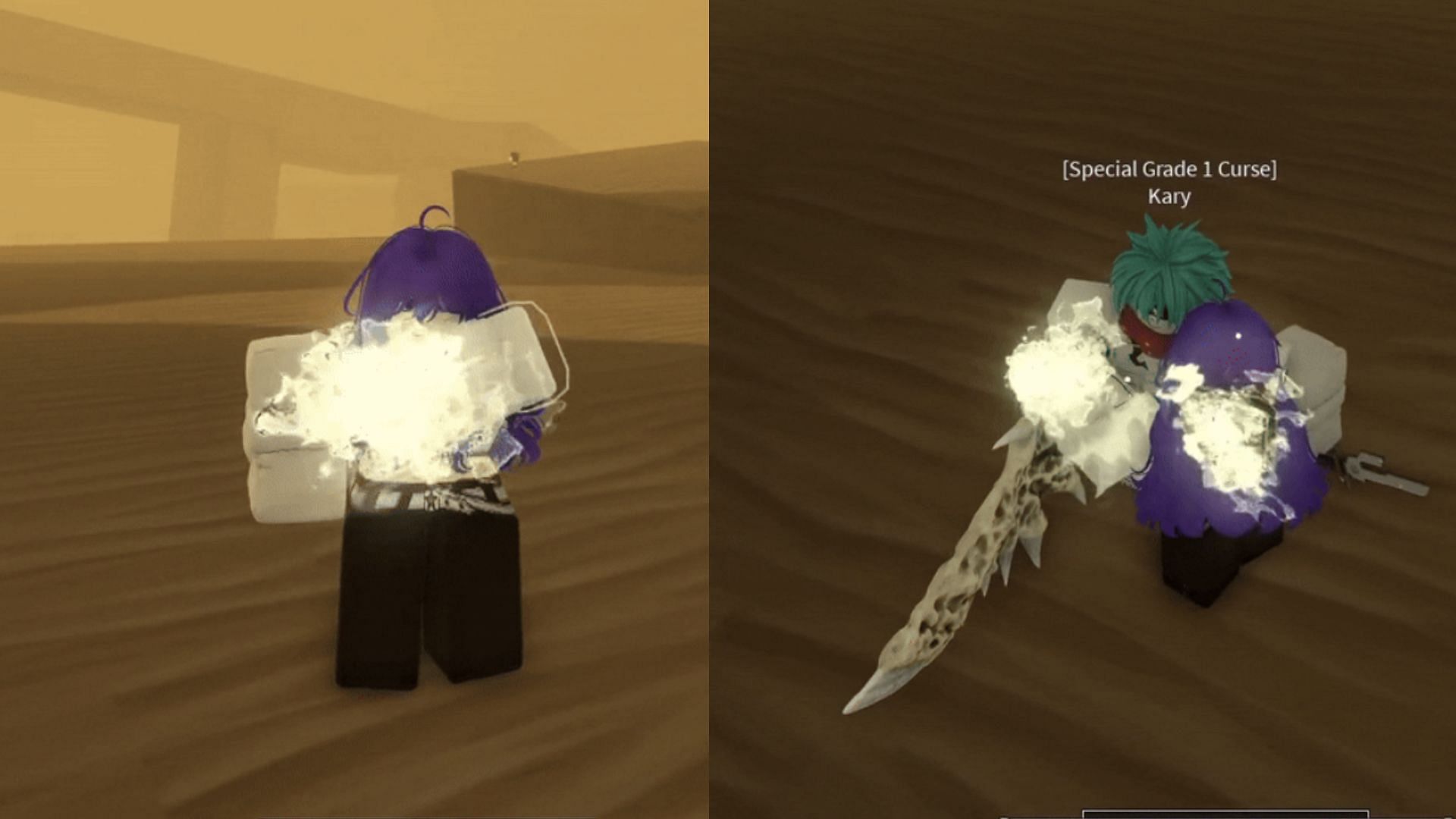 Use the Reverse Cursed Technique to heal yourself and others (Image via Roblox | Trello @ Sallick)