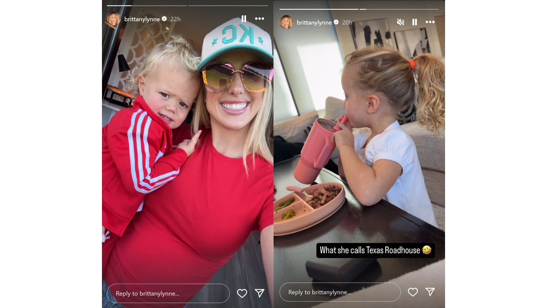 Patrick Mahomes&#039; wife Brittany shares updates on social media [Credits: @brittanylynne Instagram]