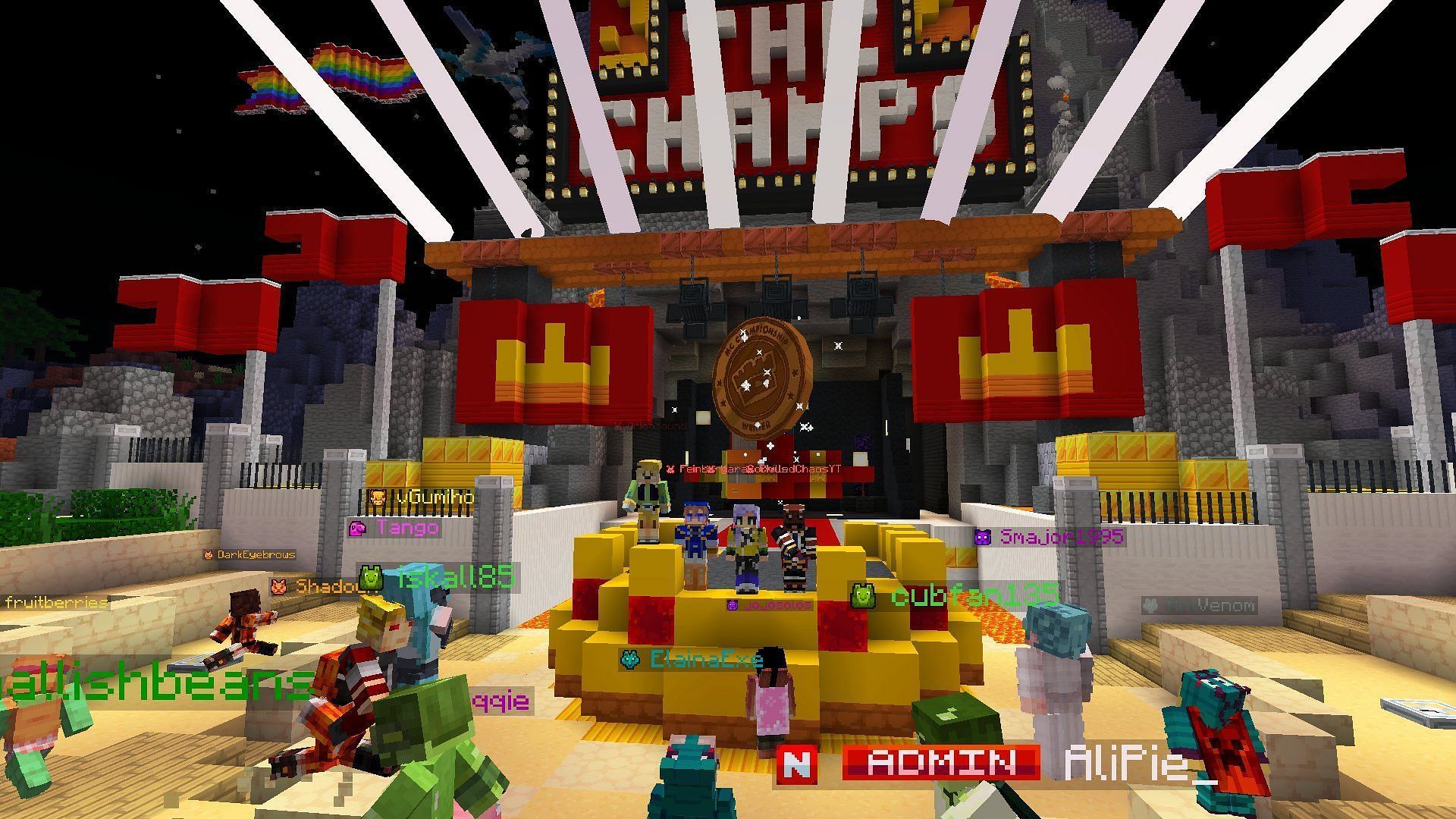 O Minecraft Championship (MCC) Haunted Hoedown está se preparando para acontecer em 26 de outubro de 2024 (Imagem via MCChampionship)