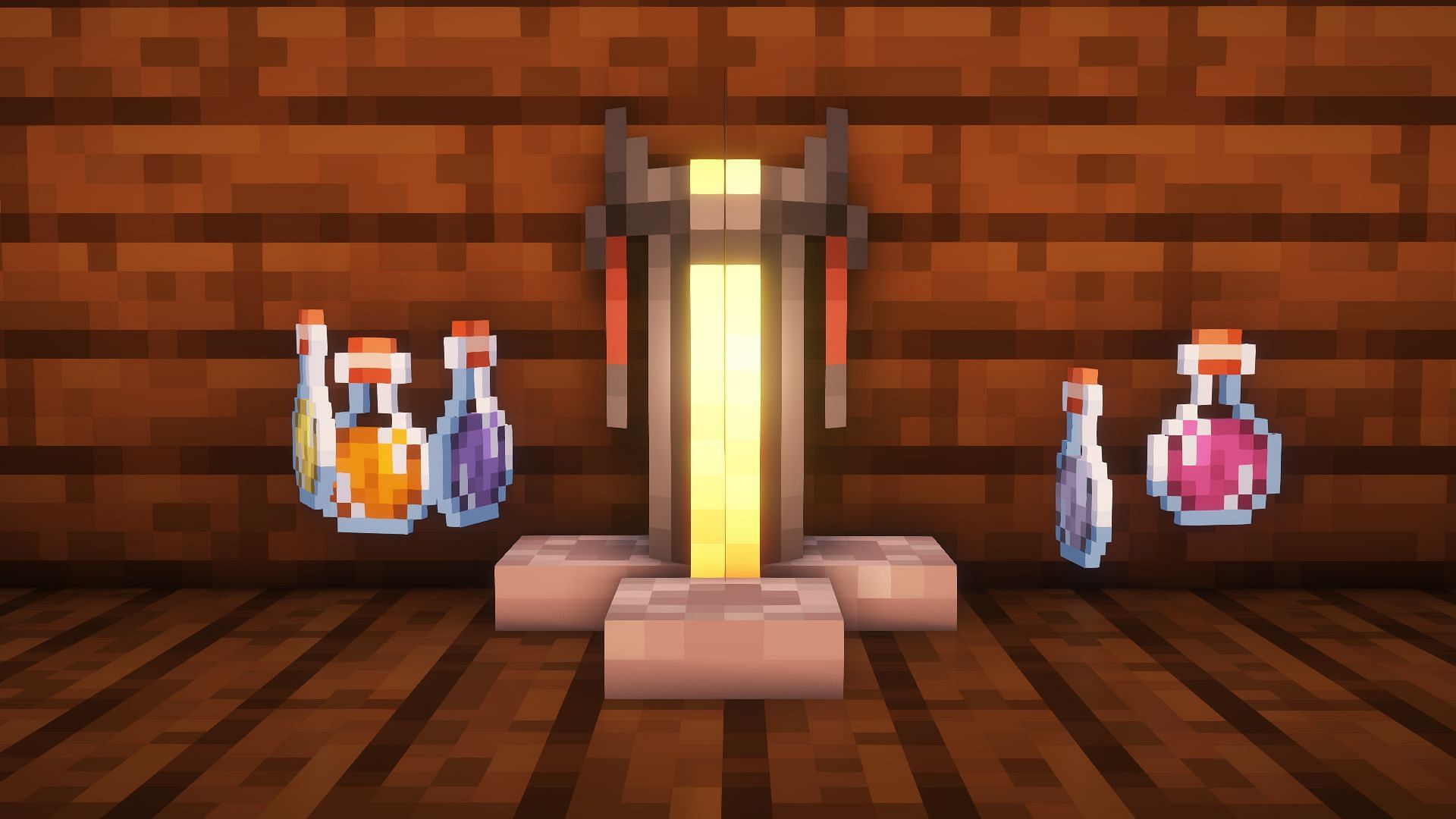 There are a few potions that can be hard to brew (Image via Mojang Studios)