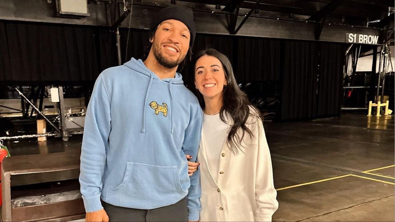 Jalen Brunson and his wife Ali are high school sweethearts. (Photo: Ali Brunson on Instagram)