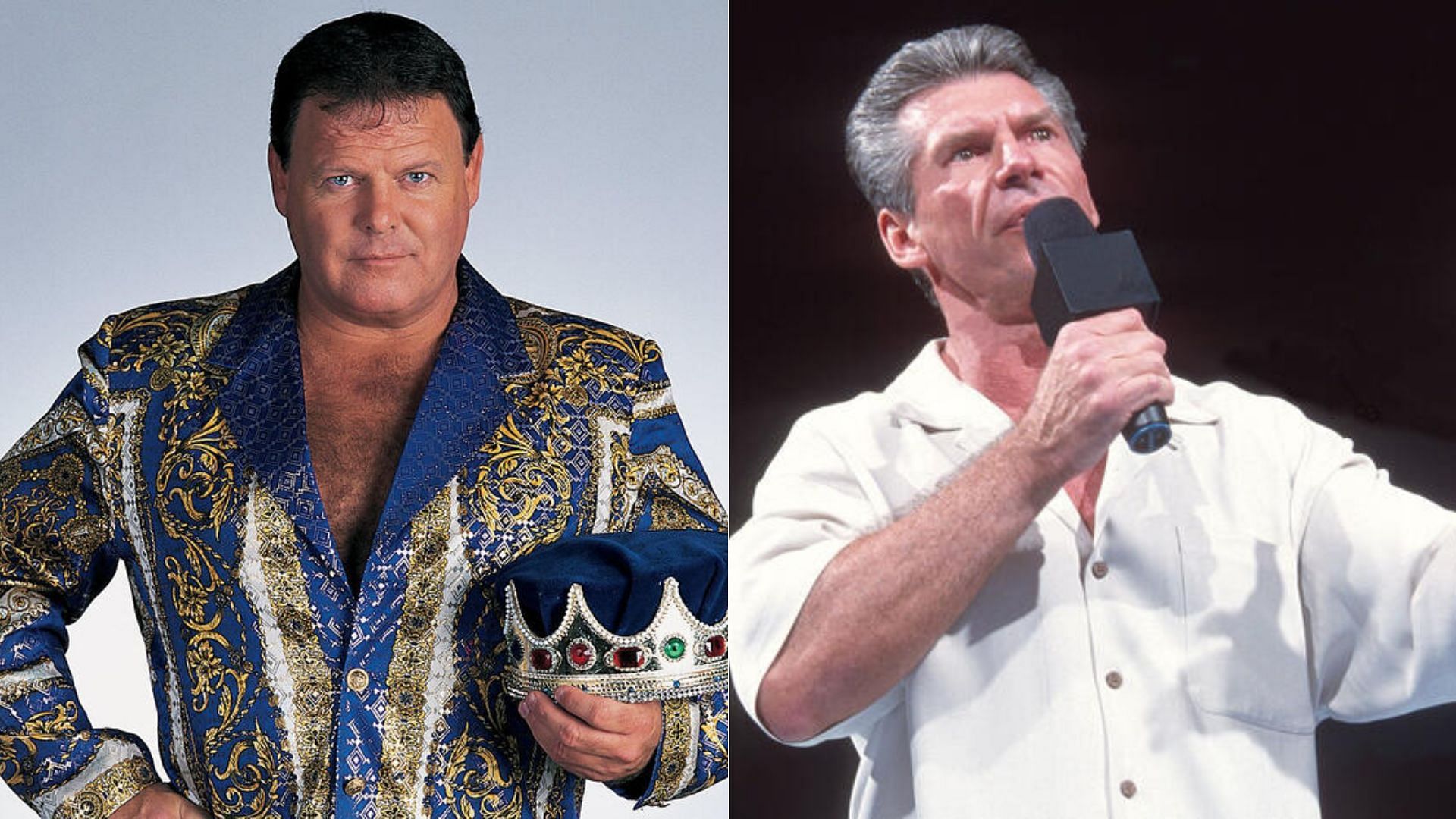 Jerry Lawler (left); Vince McMahon (right) [Image Credits: wwe.com]