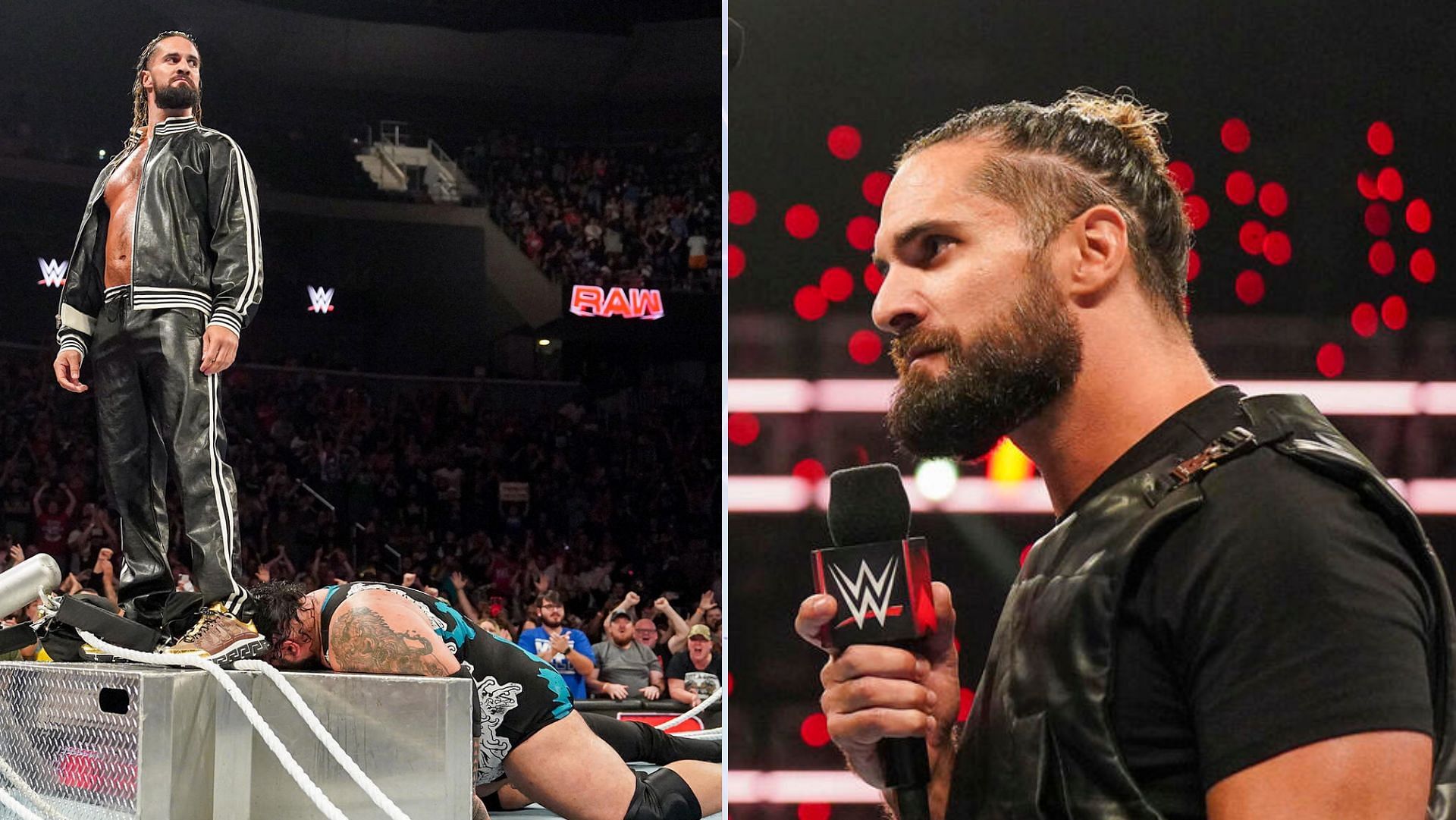 Drew McIntyre dethroned Seth Rollins at WrestleMania XL. [Images Source: WWE.com]