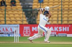 [Watch] Yashasvi Jaiswal smokes a massive six on second ball of India’s innings on Day 3 of IND vs NZ 2nd Test 2024