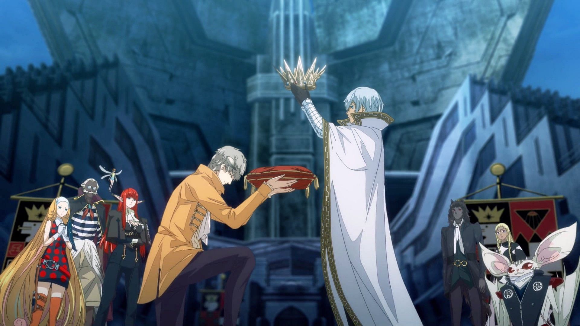 The true ending will see you taking your rightful place on the throne (Image via Atlus)