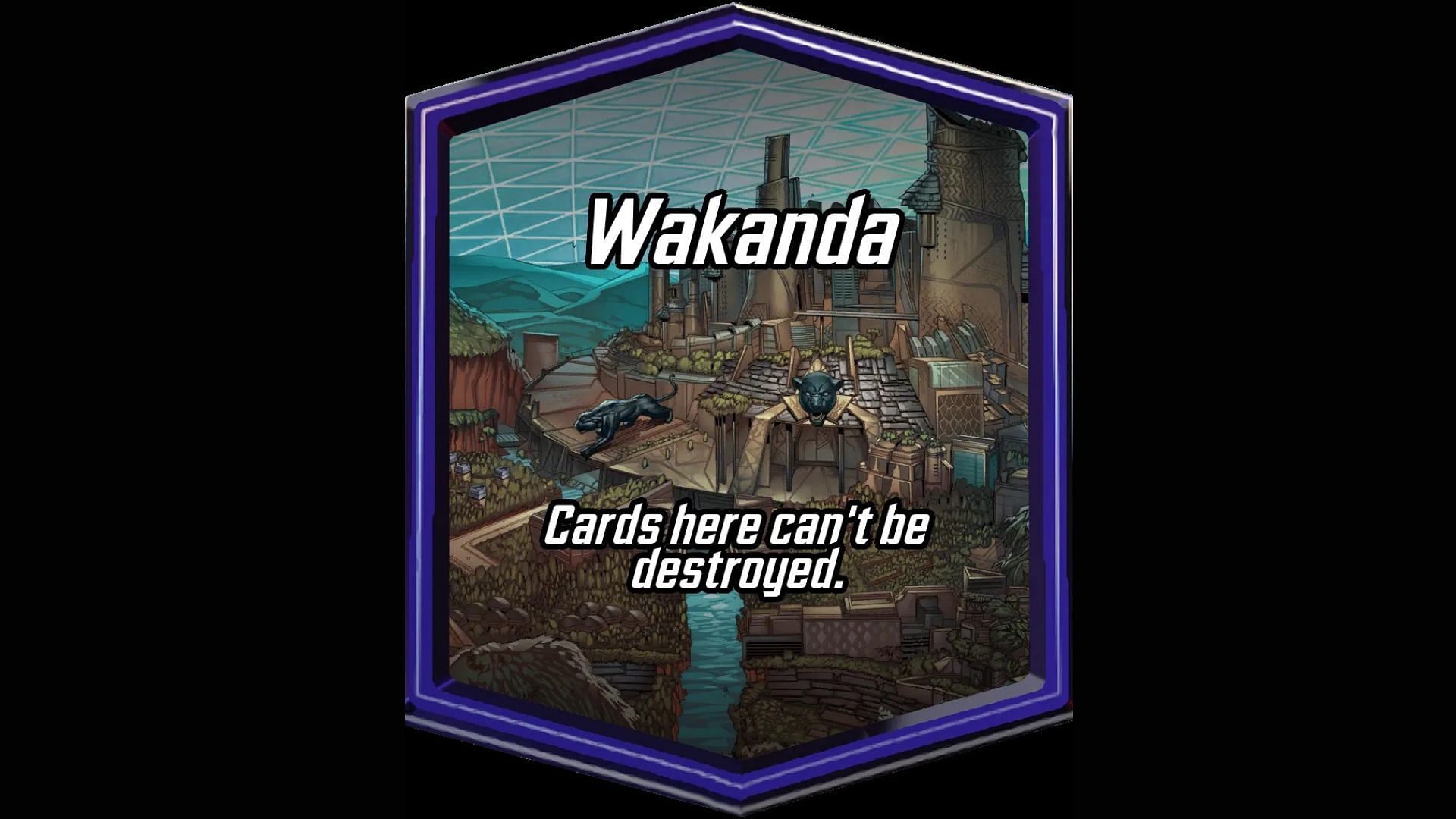 Decks that rely on keeping a board presence and protecting important figures receive a lot of value from Wakanda (Image via Nuverse)