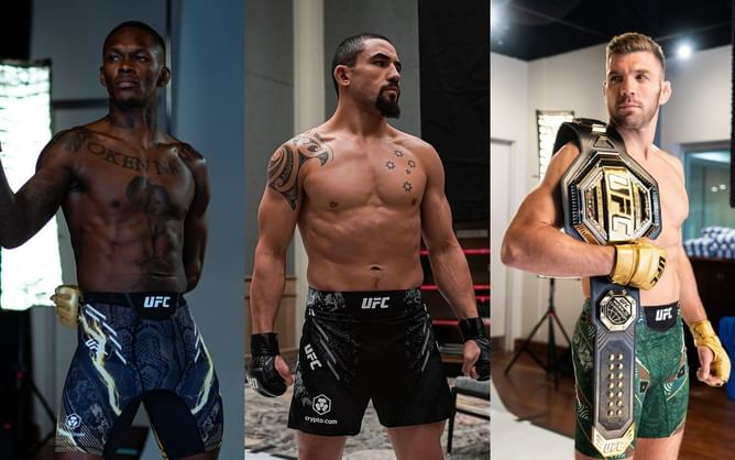 Robert Whittaker picks between painting nails like Israel Adesanya and kissing coach like Dricus du Plessis: "Makes me feel funny inside"