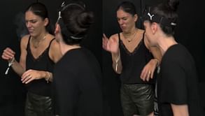 Breanna Stewart’s wife Marta Xargay reacts with annoyance at Liberty superstar's behavior amid WNBA triumph celebration