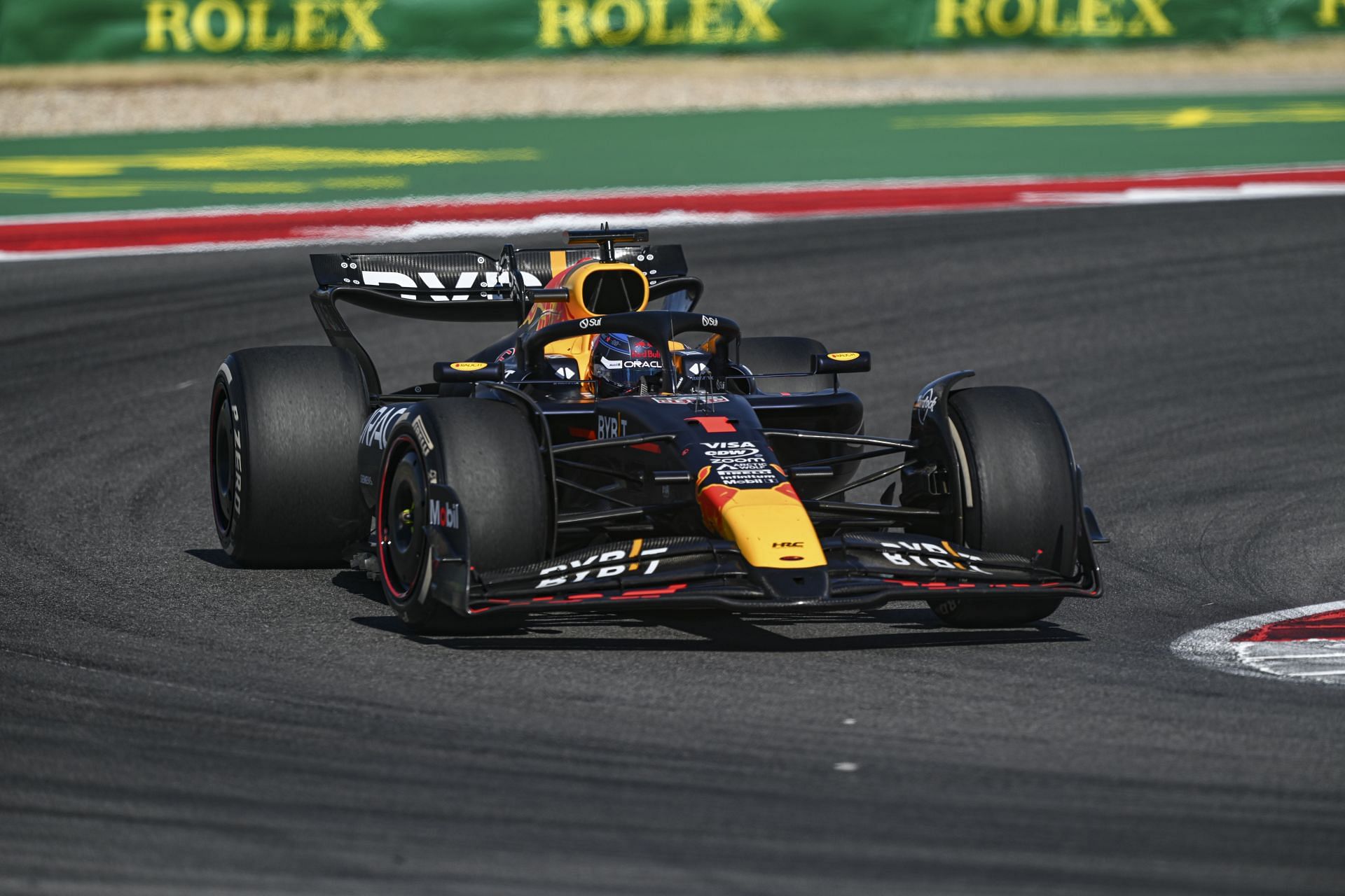 TEXAS, UNITED STATES - OCTOBER 20: Max Verstappen of Red Bull Racing F1 team. Source: Getty