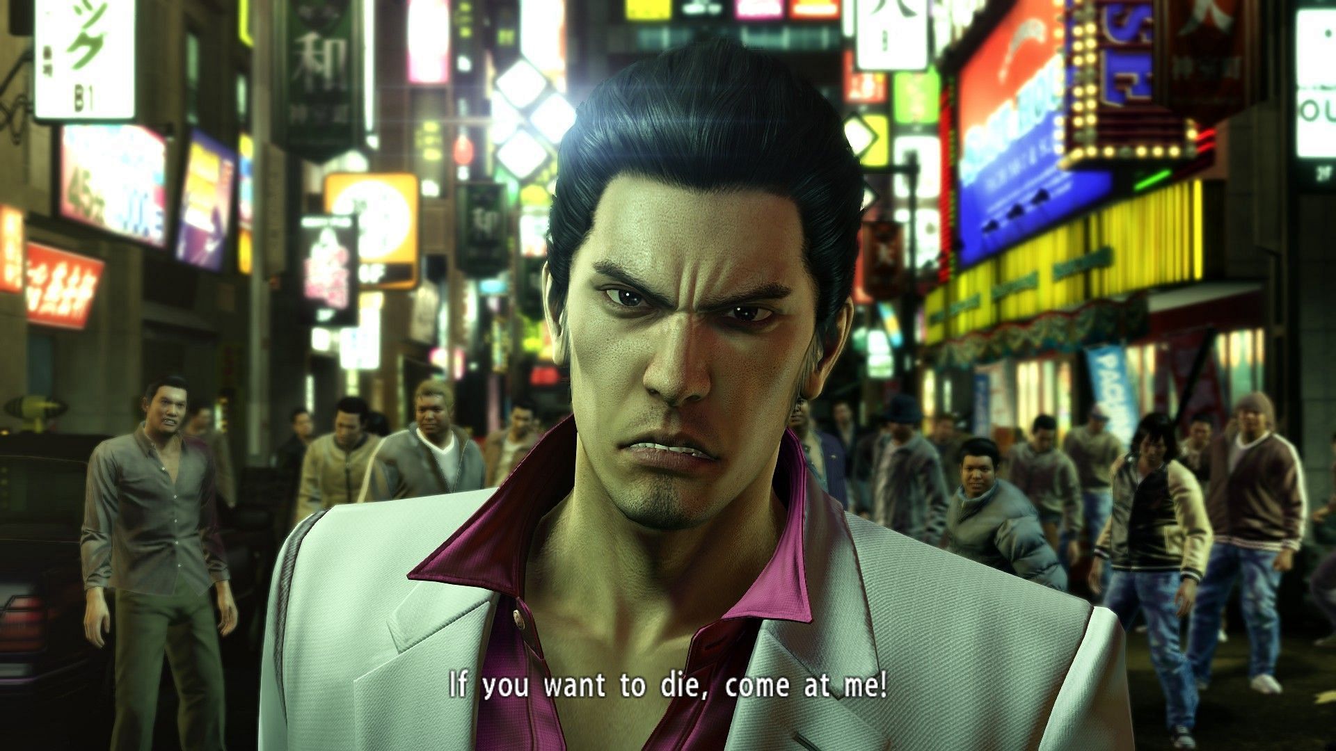 Yakuza Kiwami in the handheld mode looks quite stunning. (Image via SEGA)