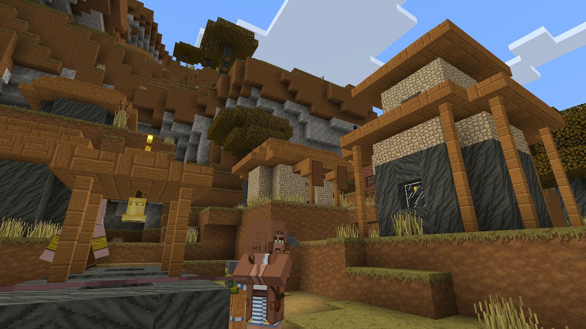 You can get books from villagers or chests in-game (Image via Mojang Studios)