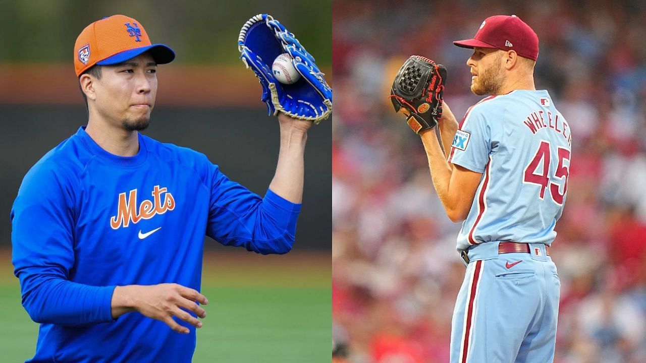 Kodai Senga (L) and Zack Wheeler (R) (Images from - Getty)