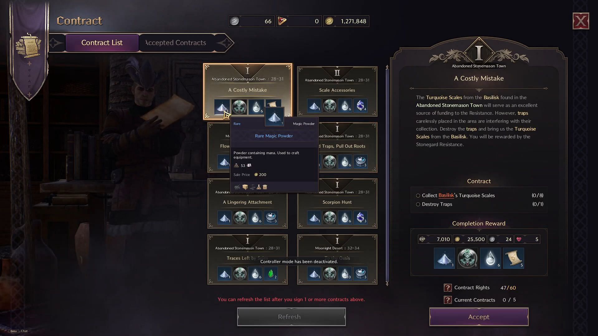 Contracts in Throne and Liberty (Image via NCSoft/Youtube@QuickTipshow)