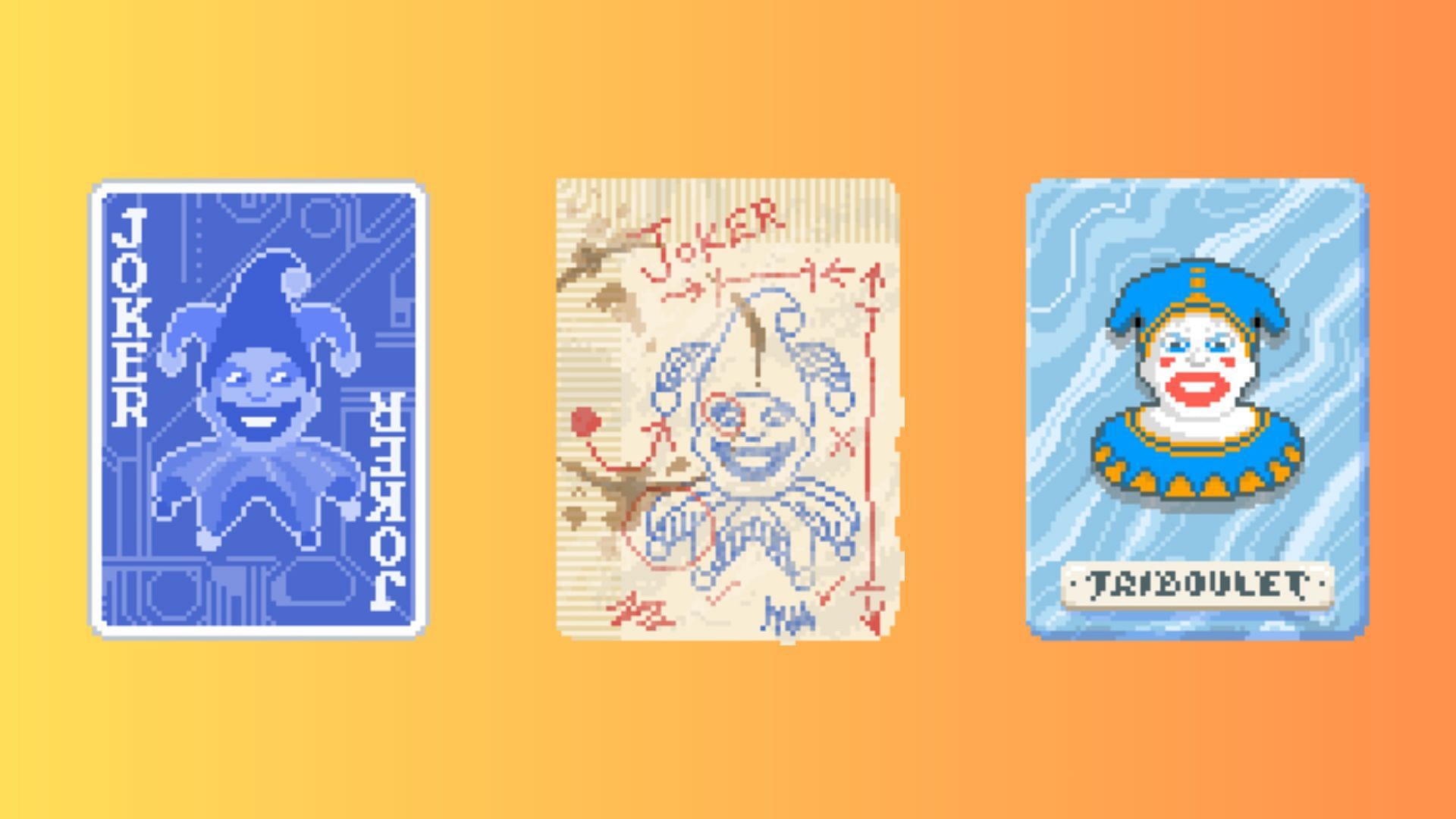 The S+ tier cards in Balatro (Image via Playstack)