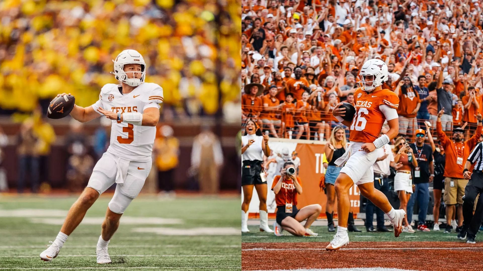 Images courtesy of Texas Athletics